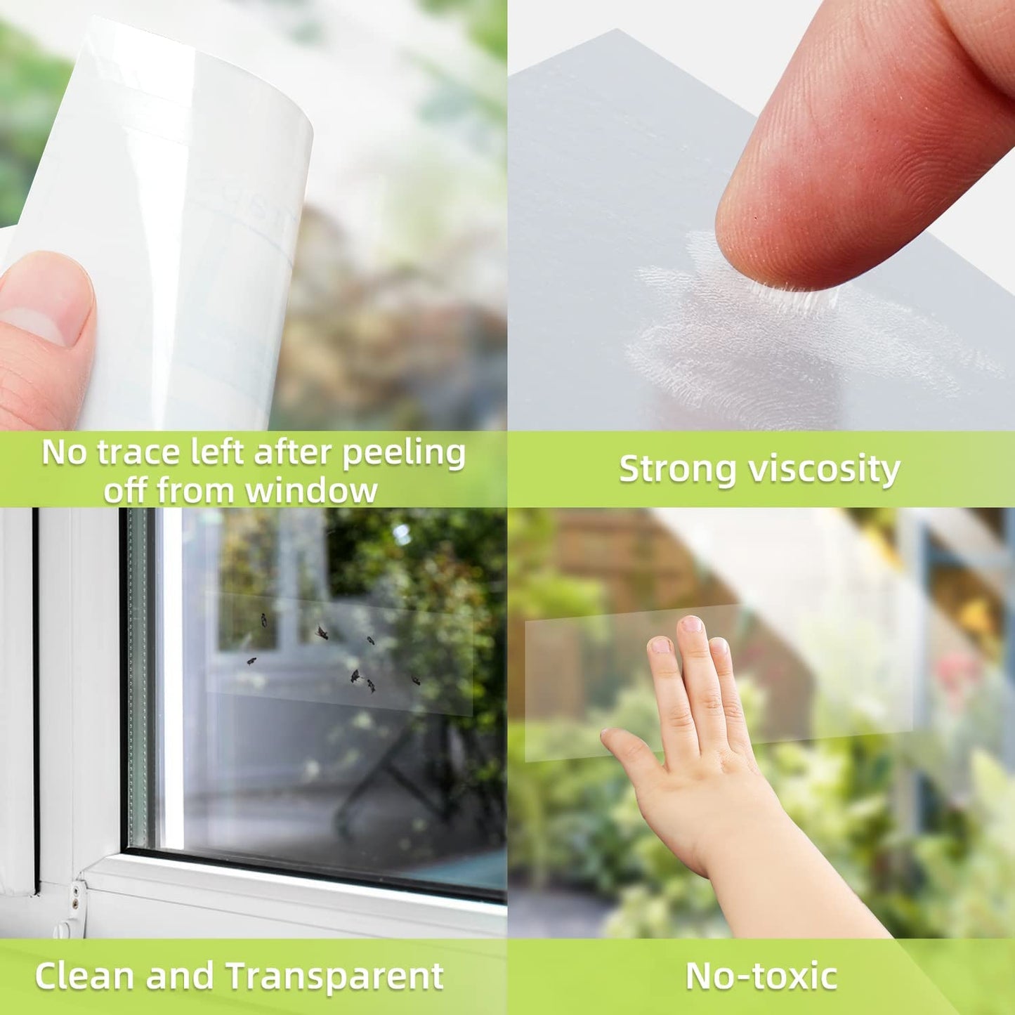 30-Pack Window Fly Traps for Indoors