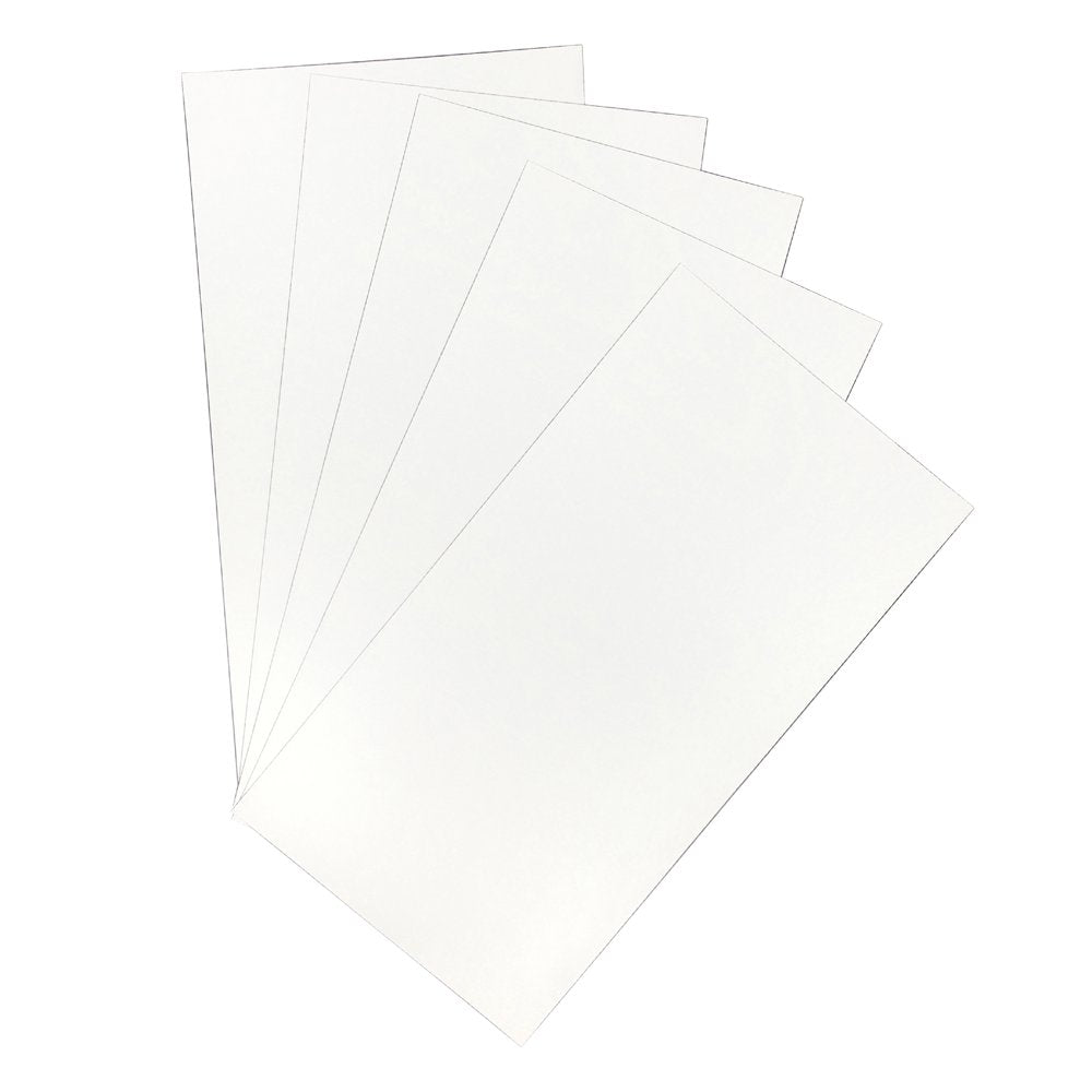Magnetic Vent Covers for Wall, Floor or Ceiling, 5.5" Wide X 12" Long, White, Pack of 4