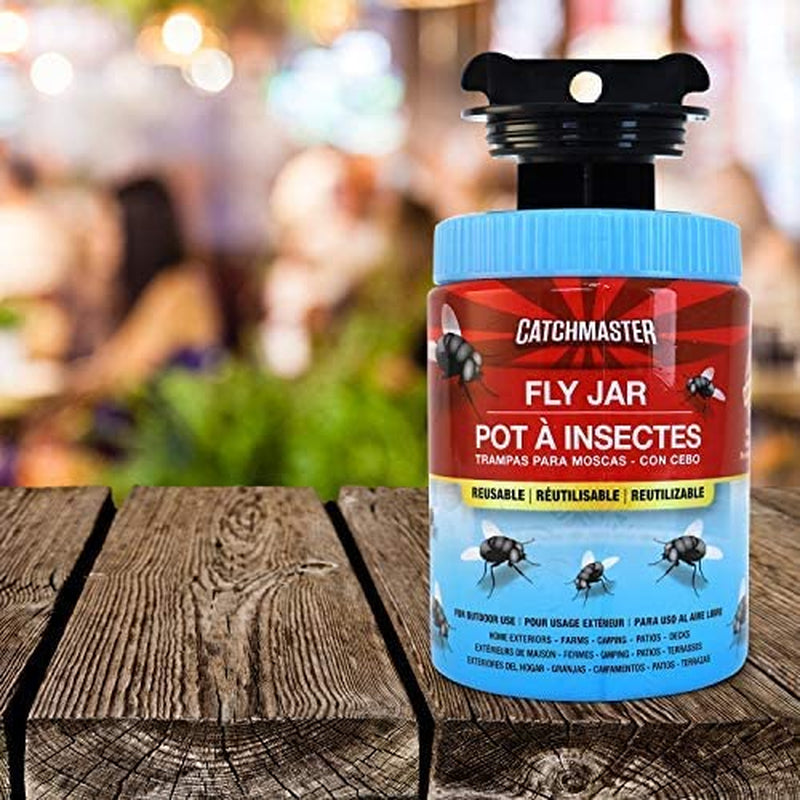 Reusable Trap Fly Jar by Catchmaster