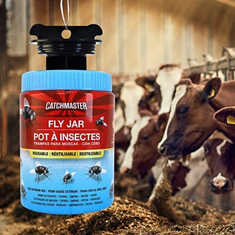 Reusable Trap Fly Jar by Catchmaster