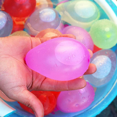 500 Pack Water Balloons with Quick Refill Kits, Eco-Friendly Latex Water Bomb Balloons for Kids and Adults Water Fight Games