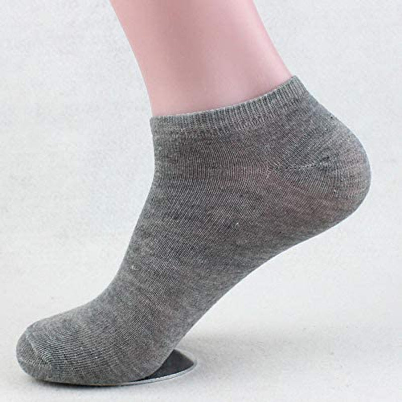 30 Pairs Men Ankle Socks Low Breathable Casual Socks Sports Socks Thin Athletic Short Sock Bulk