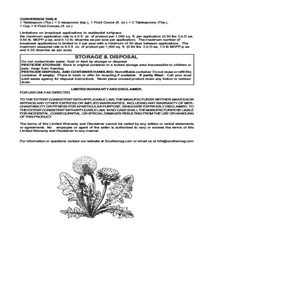 Lawn Weed & Grass Killer with Trimec