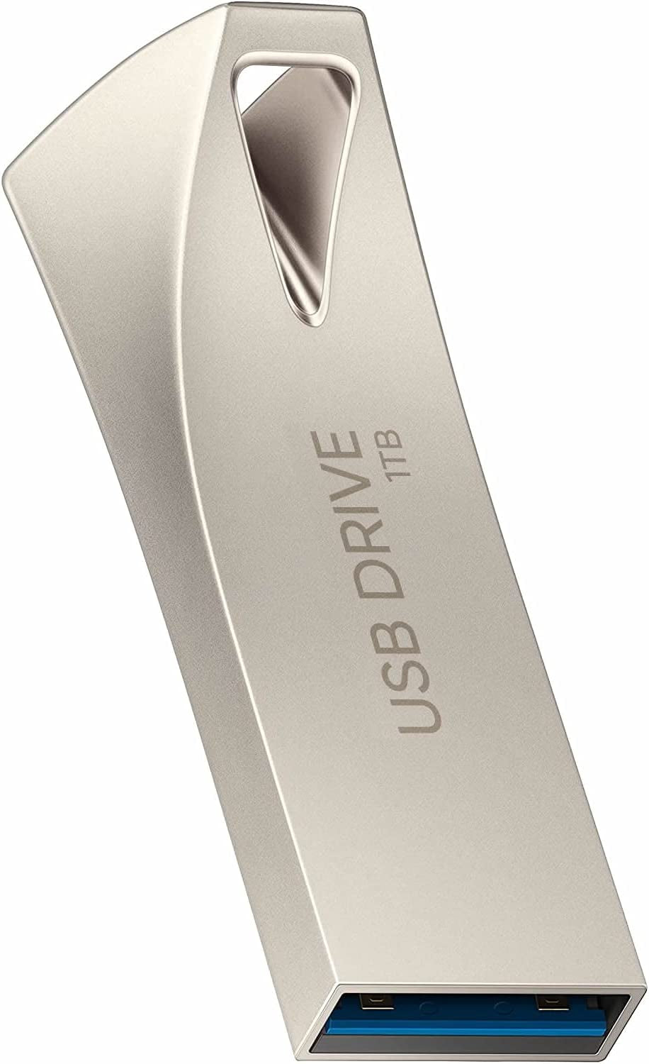 USB Flash Drive 1TB, Flash Stick 1000GB, Portable U Disk Pen Drive, Large Storage Thumb Drive, USB Memory Stick 1T Data Storage for Tablet PC Laptop Computers (Gold)