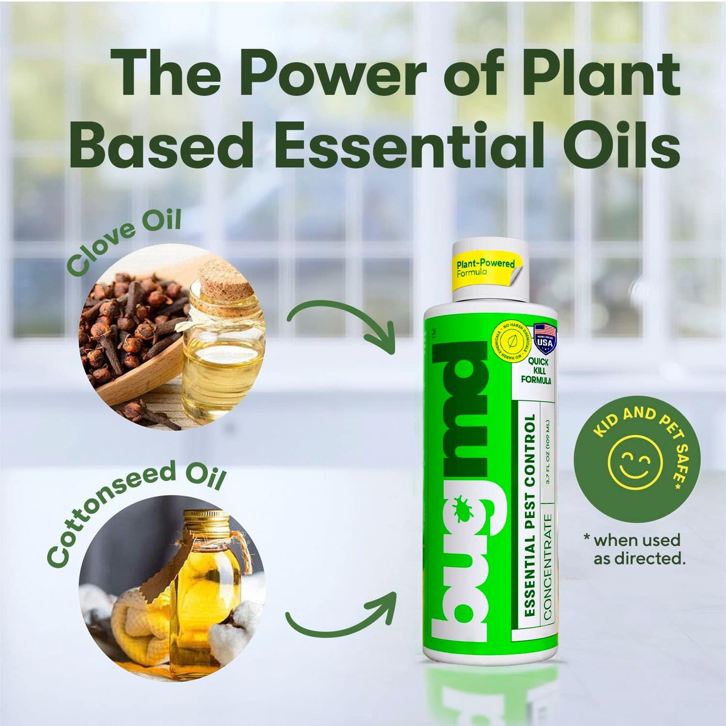 BugMD - Pest Control Essential Oil Concentrate 3.7 oz