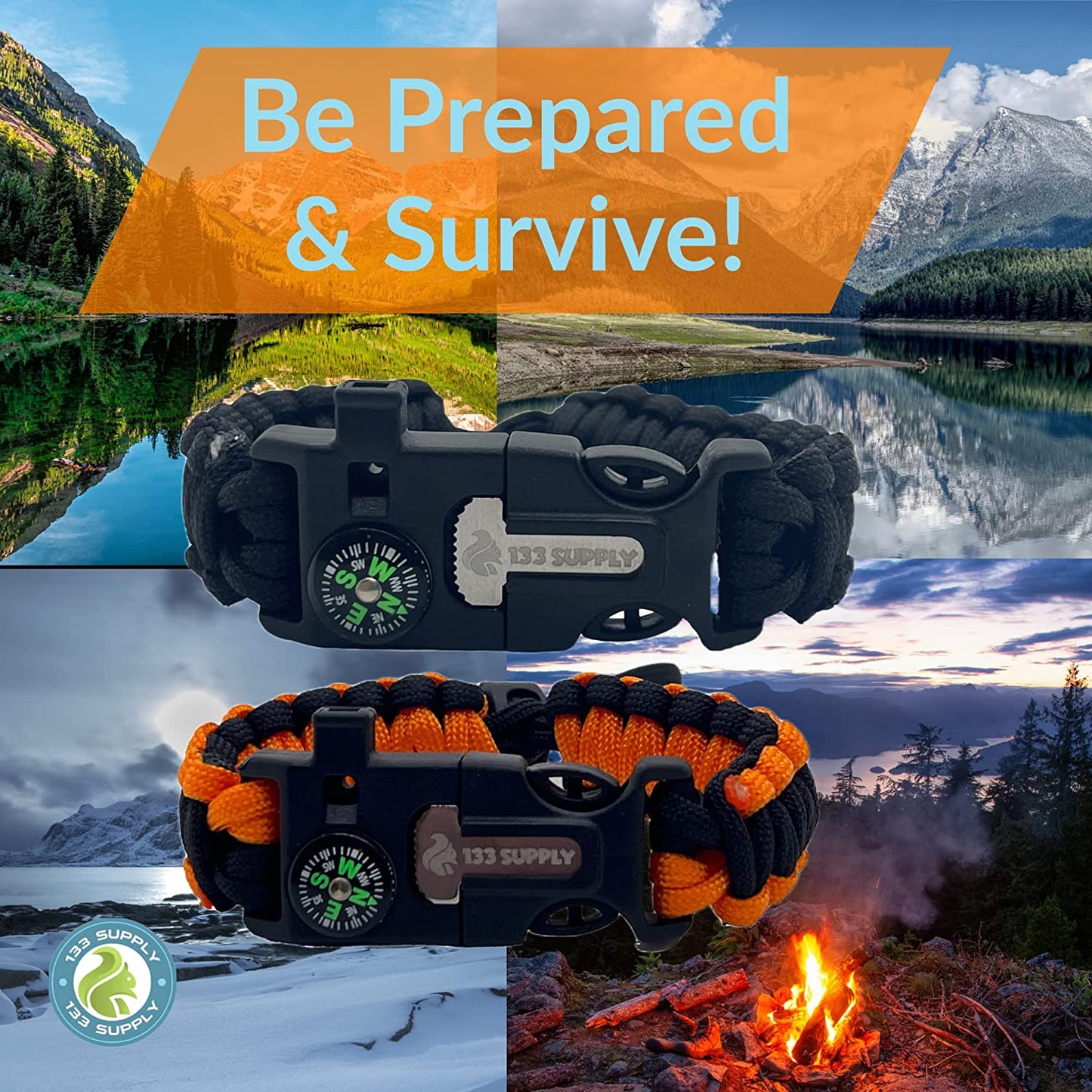  Survival Bracelets