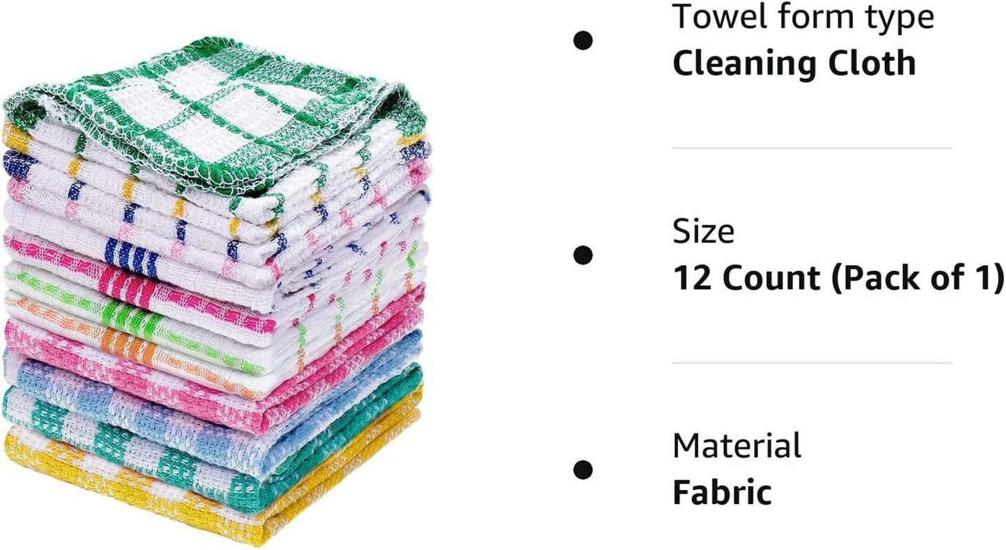 12 Pieces Kitchen Dish Cloths