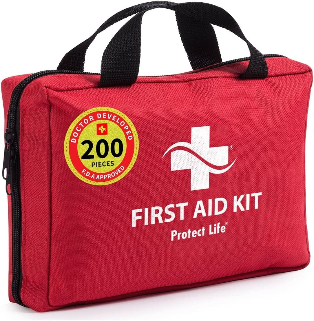 First Aid Kit for Home/Businesses - Emergency Kit/Travel First Aid Kit for Car. Small, Mini First Aid Kit Bag Survival/Medical kit. Hiking First aid kit Camping/Backpacking med kit