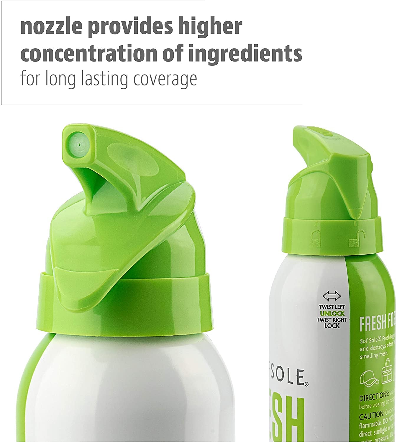 Sof Sole Fresh Fogger Shoe, 3-Ounce 2pk