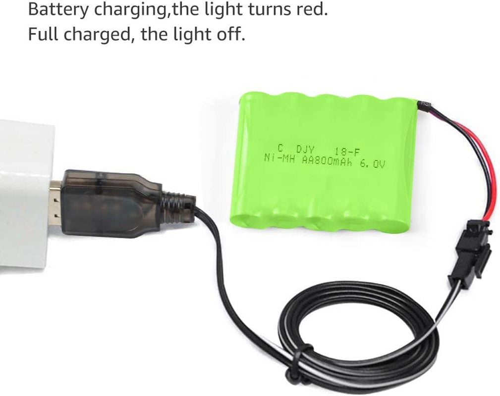 6V Battery for 1:12 Monster Truck RC Remote Control Car