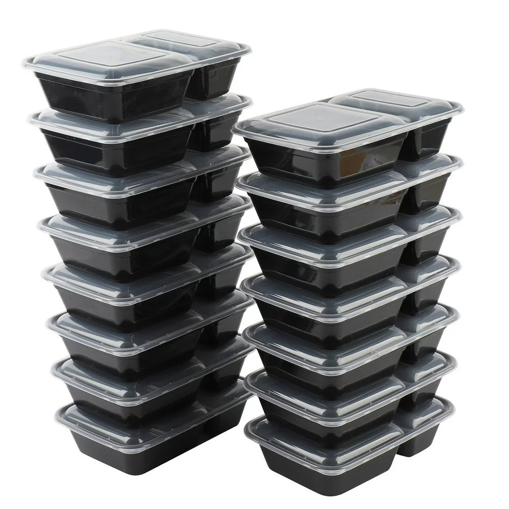 60 Piece Meal Prep Food Storage Containers