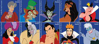 USPS Walt Disney Villains One Sheet Forever Stamps - Booklet of 20 First Class Forever Stamps