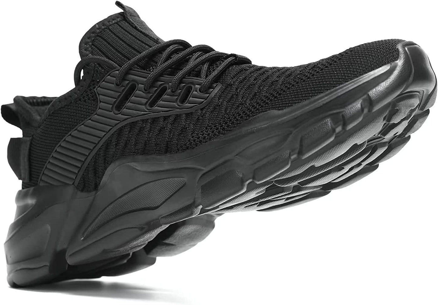 Men's Running Shoes Non Slip Shoes Breathable Lightweight Fashion Sneakers Slip Resistant Athletic Sports Walking Gym Work Shoes