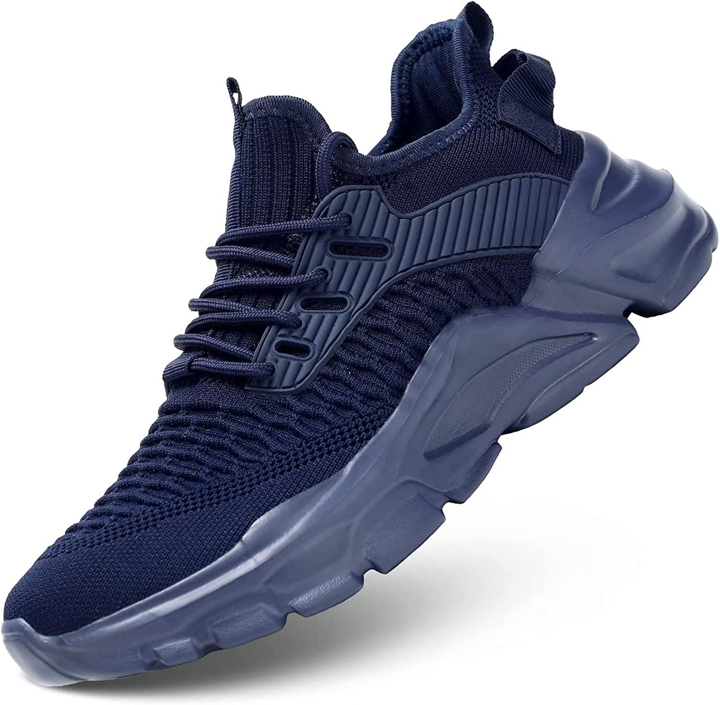 Men's Running Shoes Non Slip Shoes Breathable Lightweight Fashion Sneakers Slip Resistant Athletic Sports Walking Gym Work Shoes