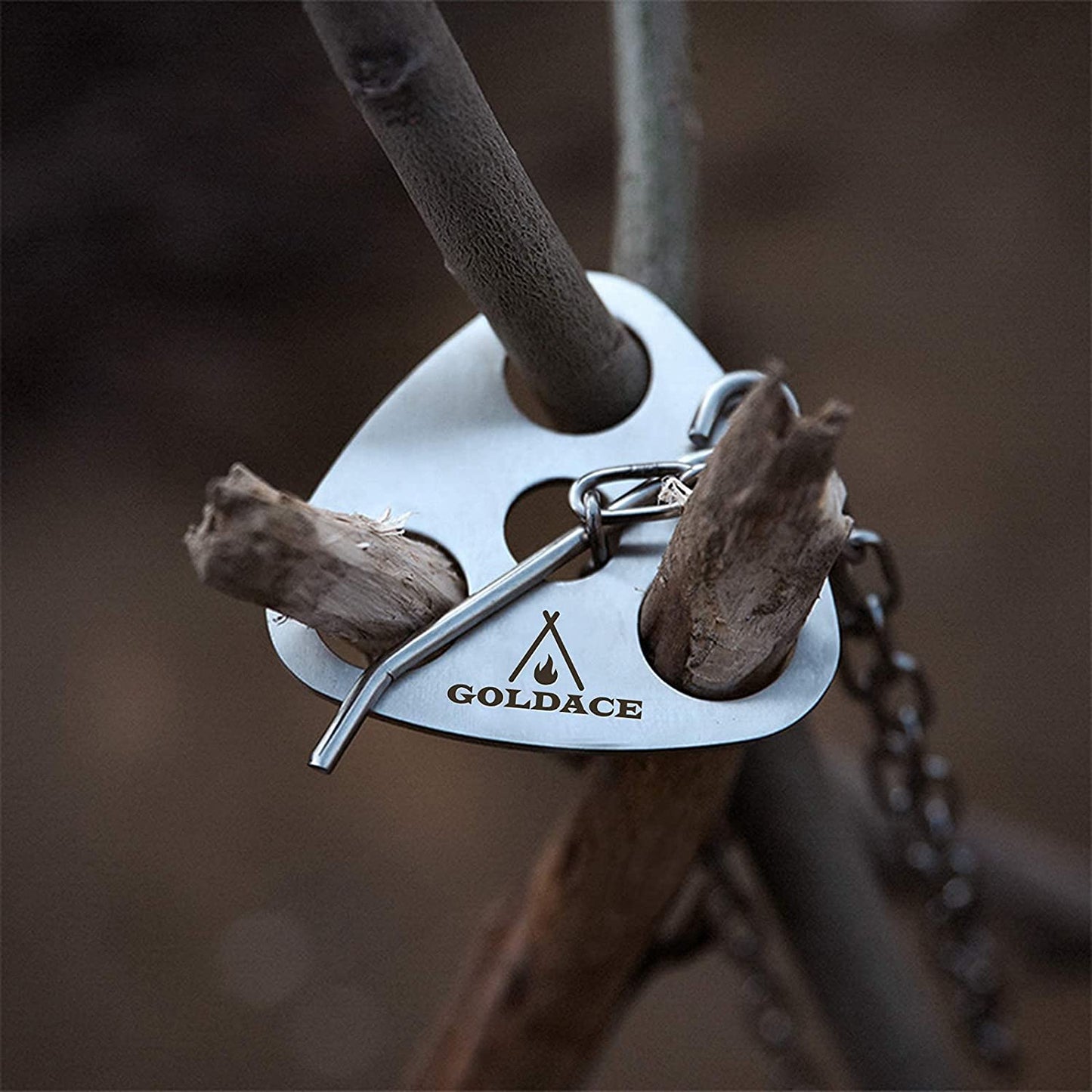 Outdoor Camp Tripod Cooking Accessories Set