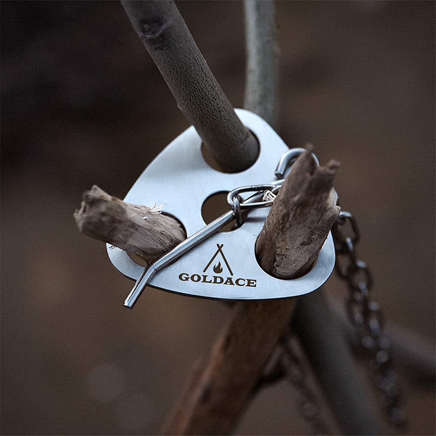 Outdoor Camp Tripod Cooking Accessories Set