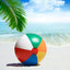  [3 Pack] 20" Inflatable Beach Balls for Kids - Beach Toys for Kids & Toddlers, Pool Games, Pool Toy - Classic Rainbow Color