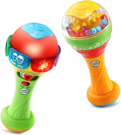 Leapfrog Learn & Groove Shakin' Colors Maracas,Multicolor