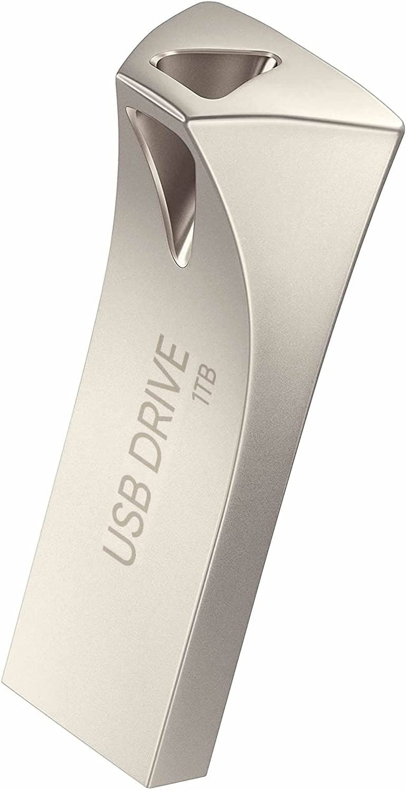 USB Flash Drive 1TB, Flash Stick 1000GB, Portable U Disk Pen Drive, Large Storage Thumb Drive, USB Memory Stick 1T Data Storage for Tablet PC Laptop Computers (Gold)