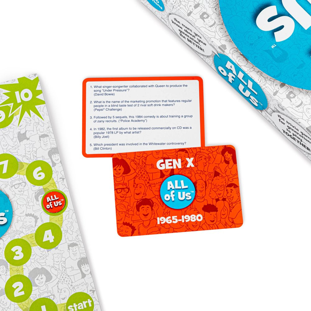 All of Us - the Family Trivia Game for All Generations - Gen Z, Gen Y, Gen X & Baby Boomers - Card Game by What Do You Meme?