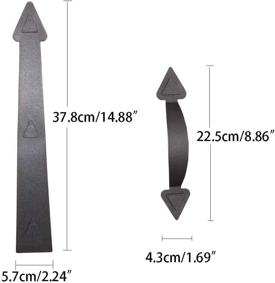 Decorative Garage Hinges with Magnet