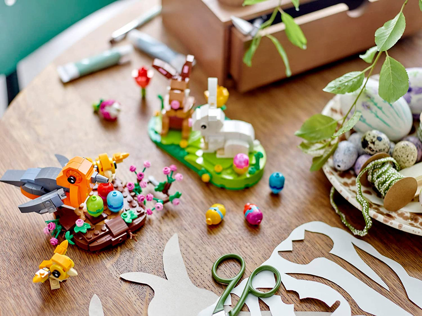 LEGO Easter Rabbits Display