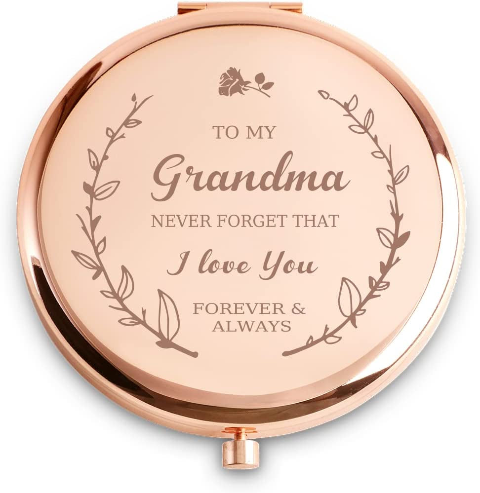 Compact Mirror I Love You Wife