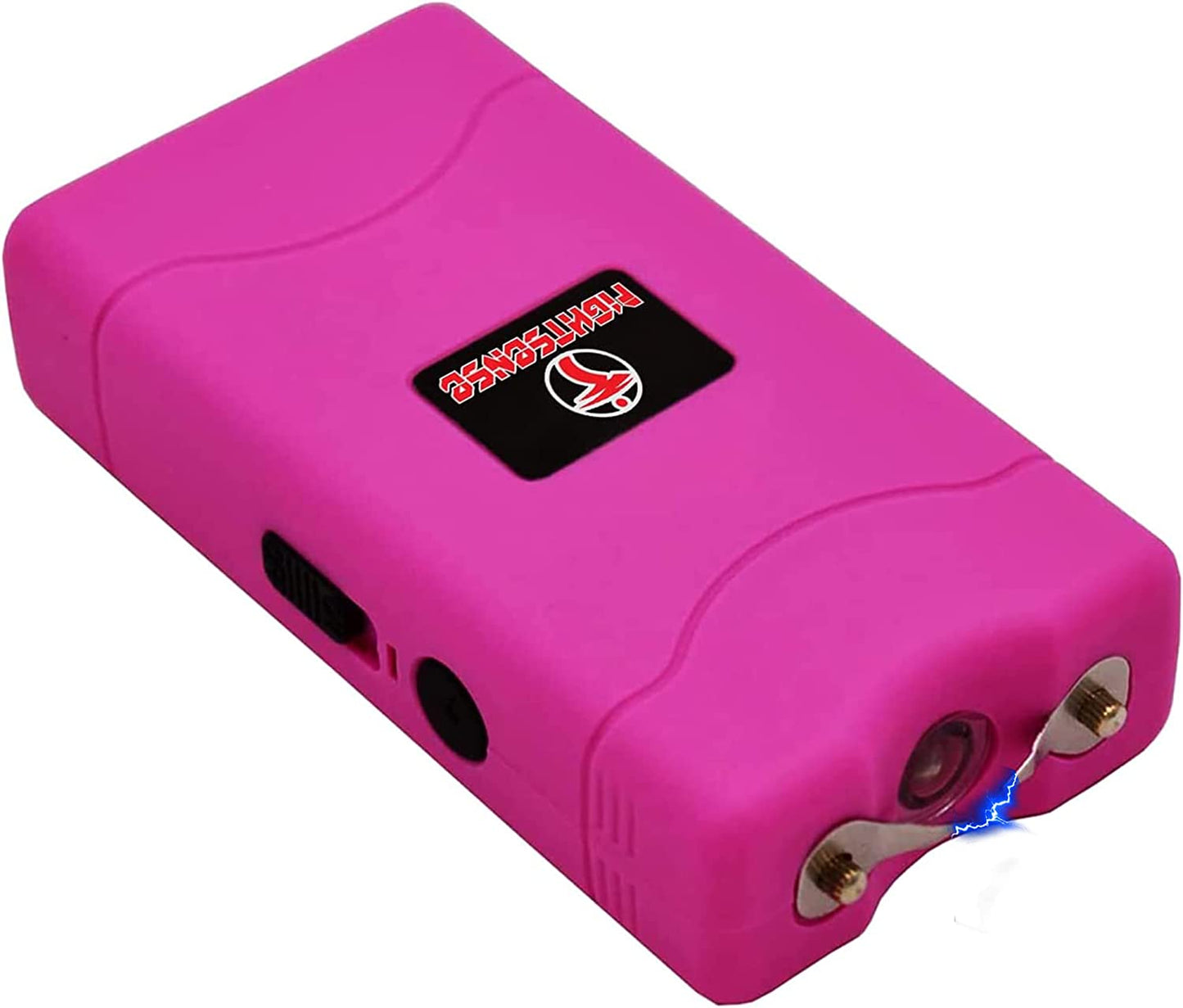 Super Heavy Duty 35 Billion Mini Stun Gun for Self Defense with Bright Led Flashlight, Rechargeable Battery, Nylon Holsters with Belt Loop for Easy Cary