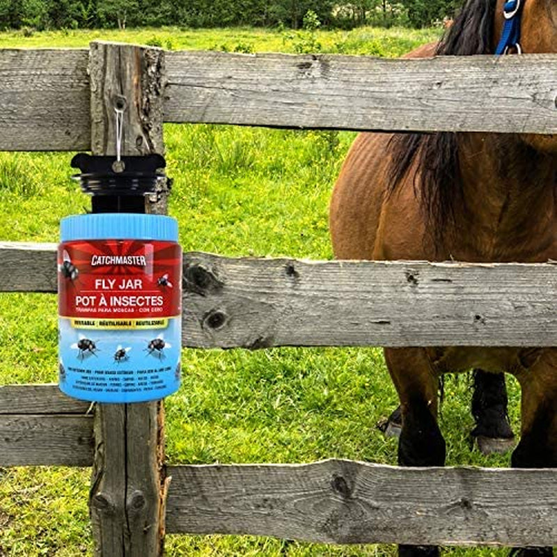 Reusable Trap Fly Jar by Catchmaster