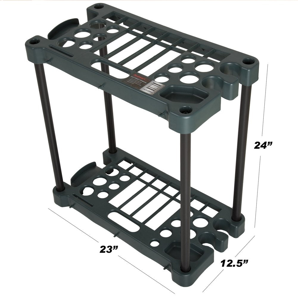 Garden Tool Storage Rack - Fits over 30 Tools