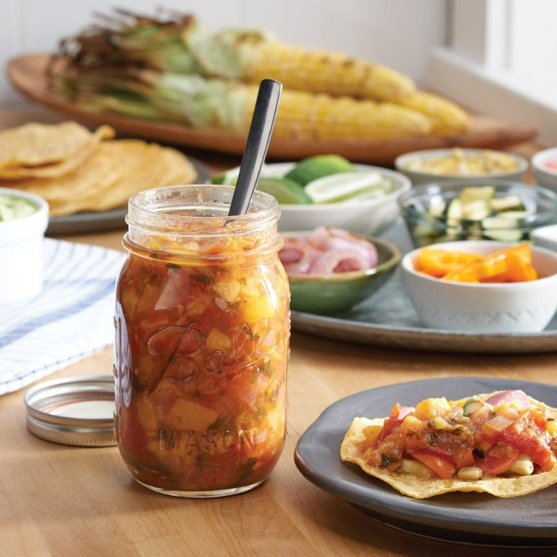 12 Count Ball Regular Mouth 16Oz Pint Mason Jars with Lids & Bands