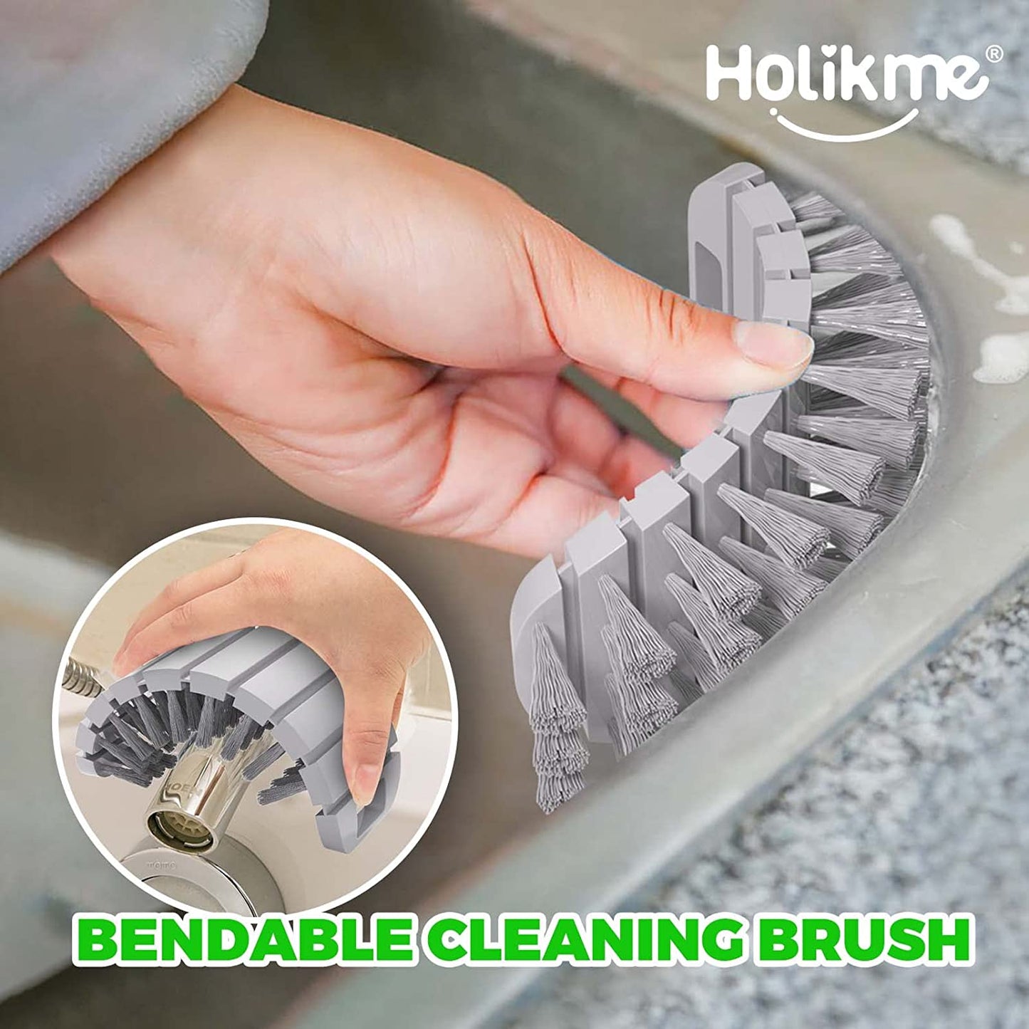 7 Pack Kitchen Cleaning Brush Set