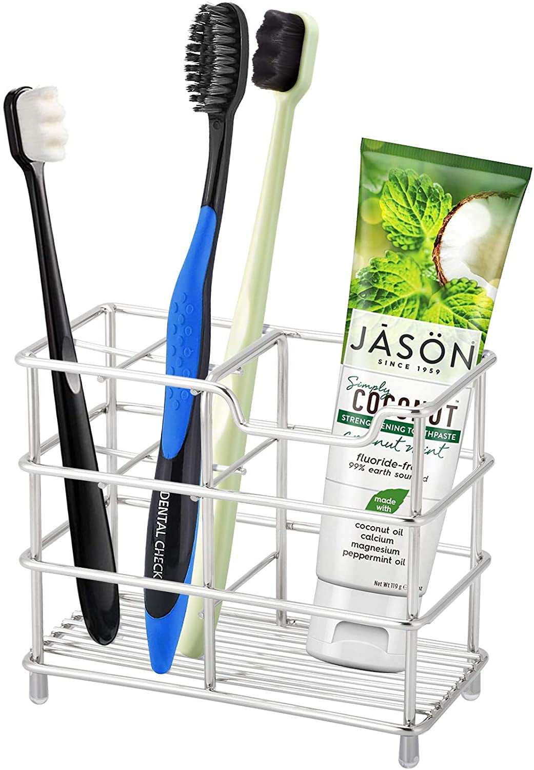 Stainless Steel Bathroom Toothbrush Holder