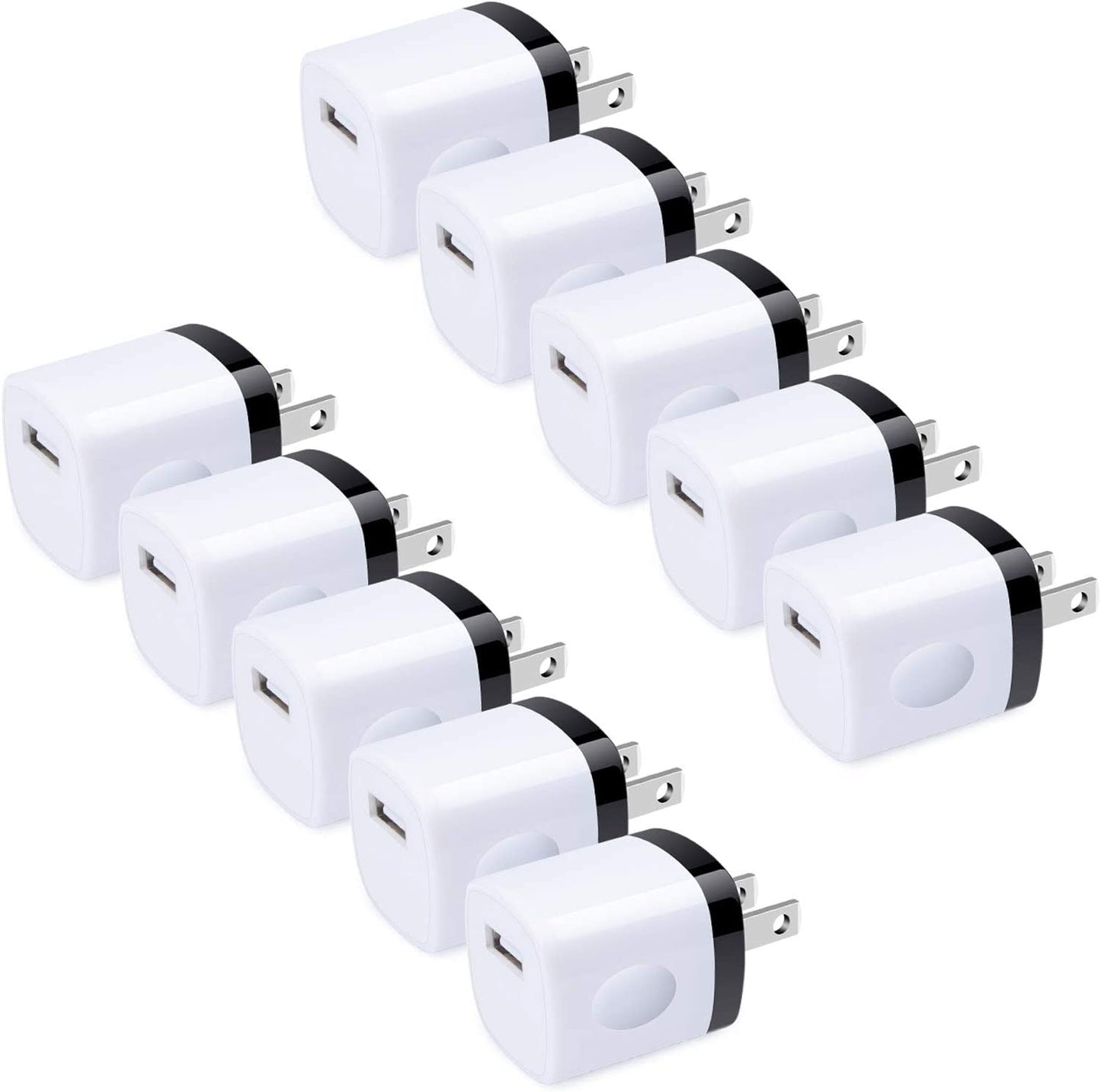 5Pack Wall Charger Cube