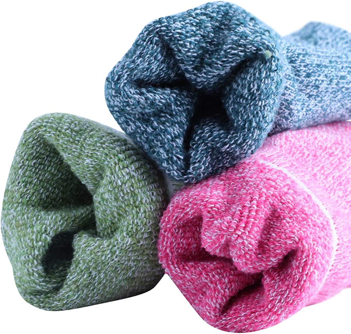 5 Pairs Wool Socks for Women Warm Winter Thermal Thick Socks Gifts for Women