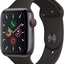 Apple Watch Series 5 (GPS, 40MM) - Space Gray Aluminum Case with Black Sport Band (Renewed)