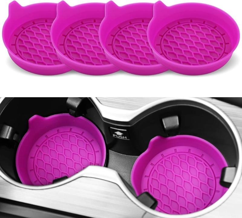  Silicone Car Cup Holder Coaster