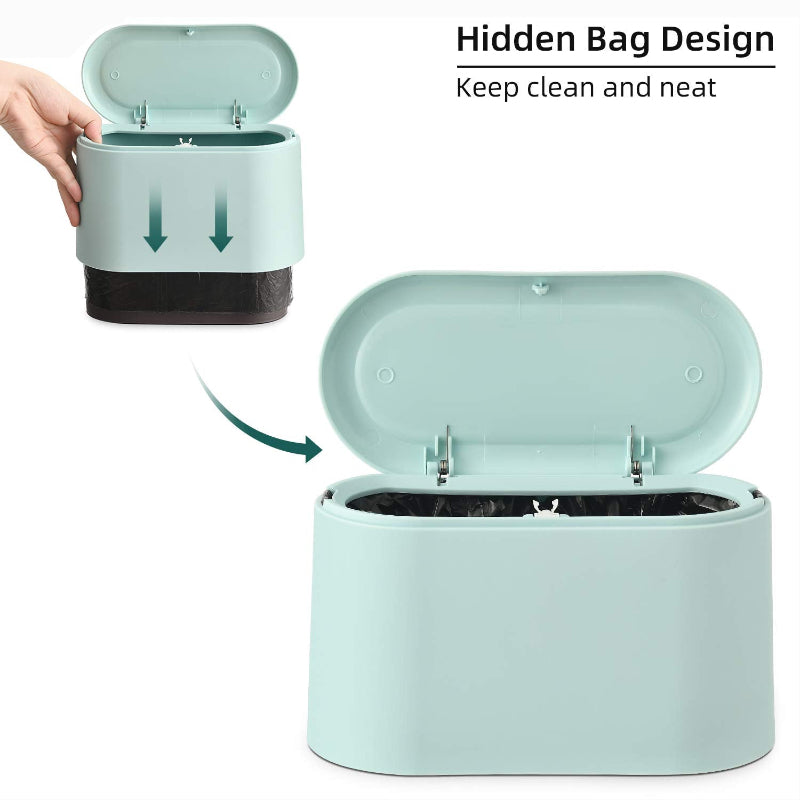  Mini Countertop Trash Can /Trash Can Bags