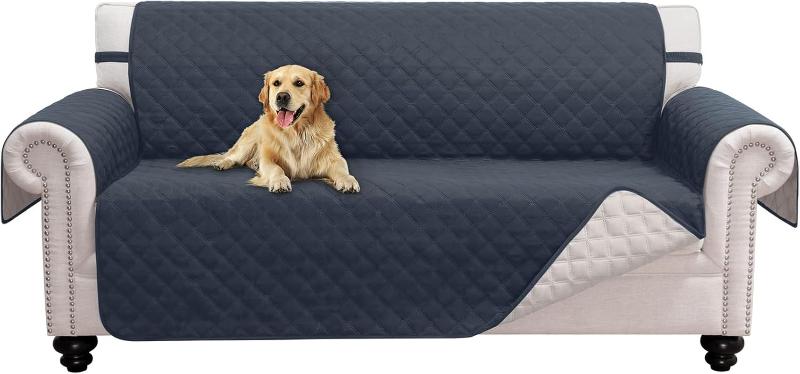 Couch Cover for 3 Cushion Couch Sofa  - Pet Friendly, Washable Slipcover