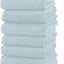 6 Pack Ultra Soft Microfiber Towel Set- 2 Bath Towels, 2 Hand Towels, 2 Washcloths