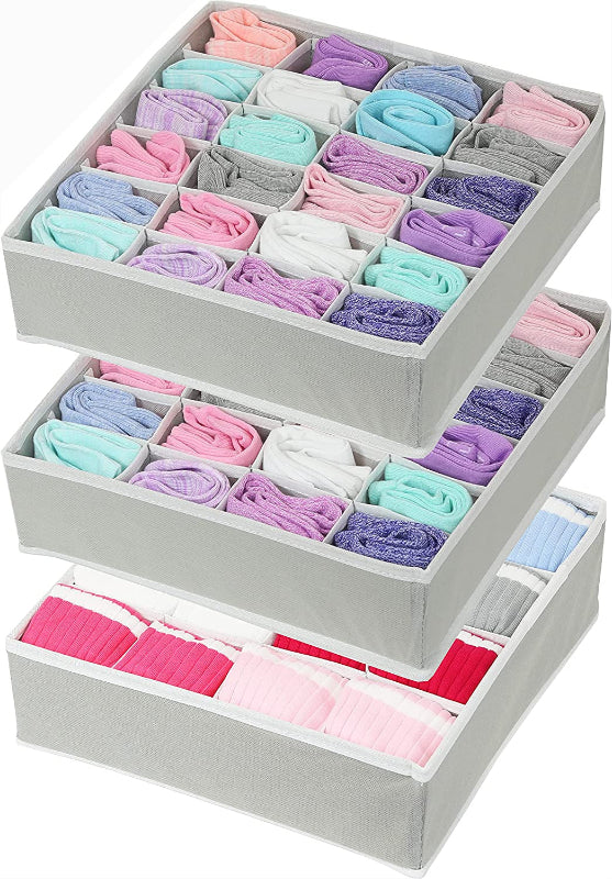  Closet Drawer Organizer for Clothes, Socks and Underware