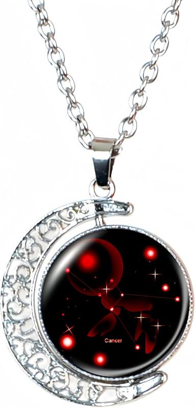 Zodiac Necklace - Astrology - 12 Constellation Horoscope Sign