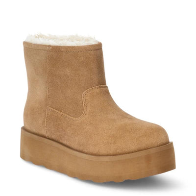 Women's Genuine Suede Platform Cozy Boots, Sizes 6-11