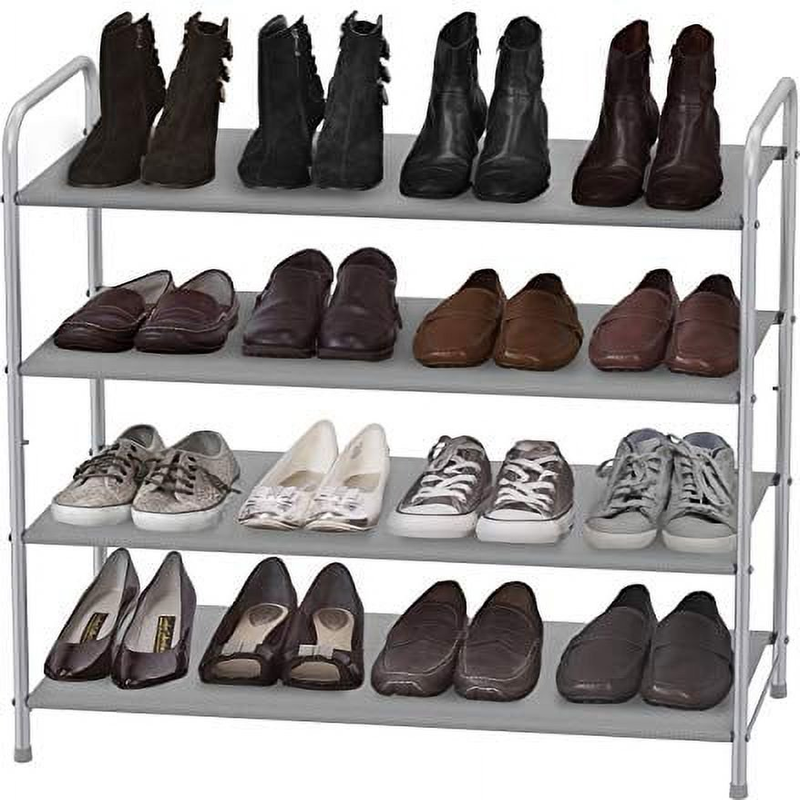 3 or 4 Tier Shoe Rack Storage Organizer 