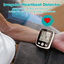 Rechargeable Wrist Blood Pressure Monitor with Voice Broadcast and 180 Memory for Dual Users