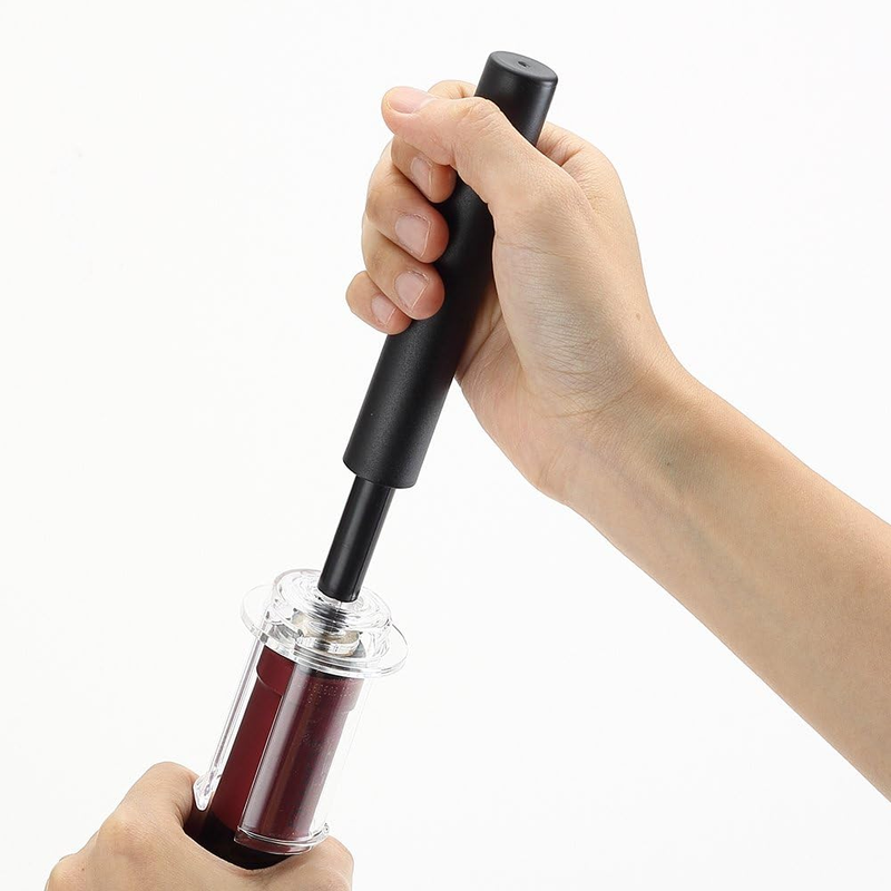 Air Pressure Wine Bottle Opener, Corkscrew, Foil Cutter