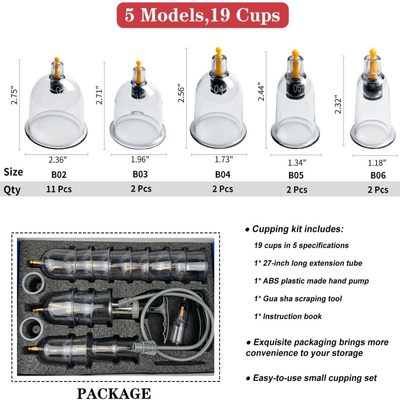  Massage Therapy Cupping Kit 