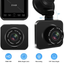 Dash Cam with 2 Inch Screen, 170° Wide Angle Front Dash Cam, Super Night Vision, WDR, Loop Recording, G Sensor, Parking Monitor