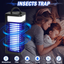 Electric Mosquito Bug Zapper, Wireless, Portable with LED Light