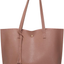 Women S Soft Faux Leather Tote Shoulder Bag from Dreubea, Big Capacity Tassel Handbag